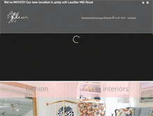 Tablet Screenshot of fleur-boutique.com